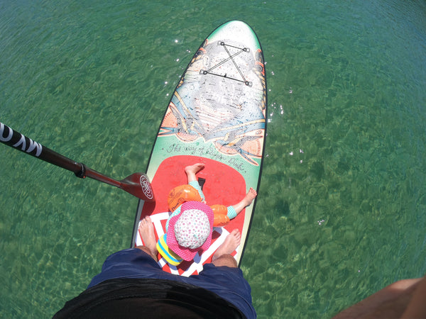 How to take your child paddle boarding