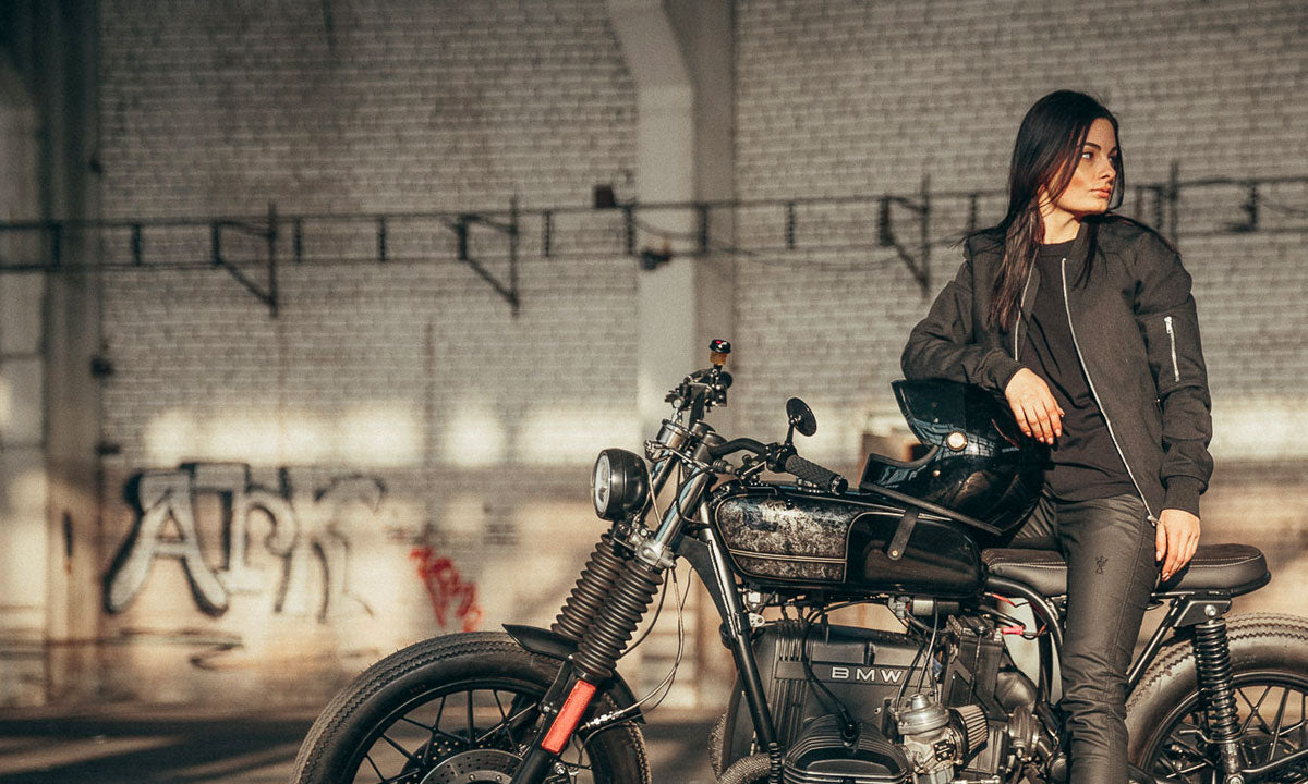 Pando Moto protective motorcycle safety apparel.