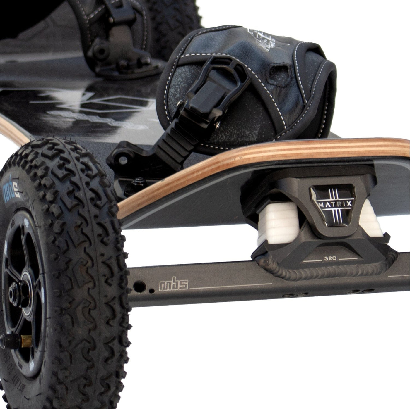 10303 - MBS Comp 95 Mountainboard - Silver Hex