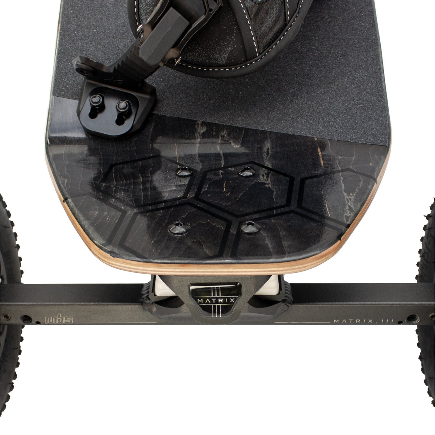 10303 - MBS Comp 95 Mountainboard - Silver Hex