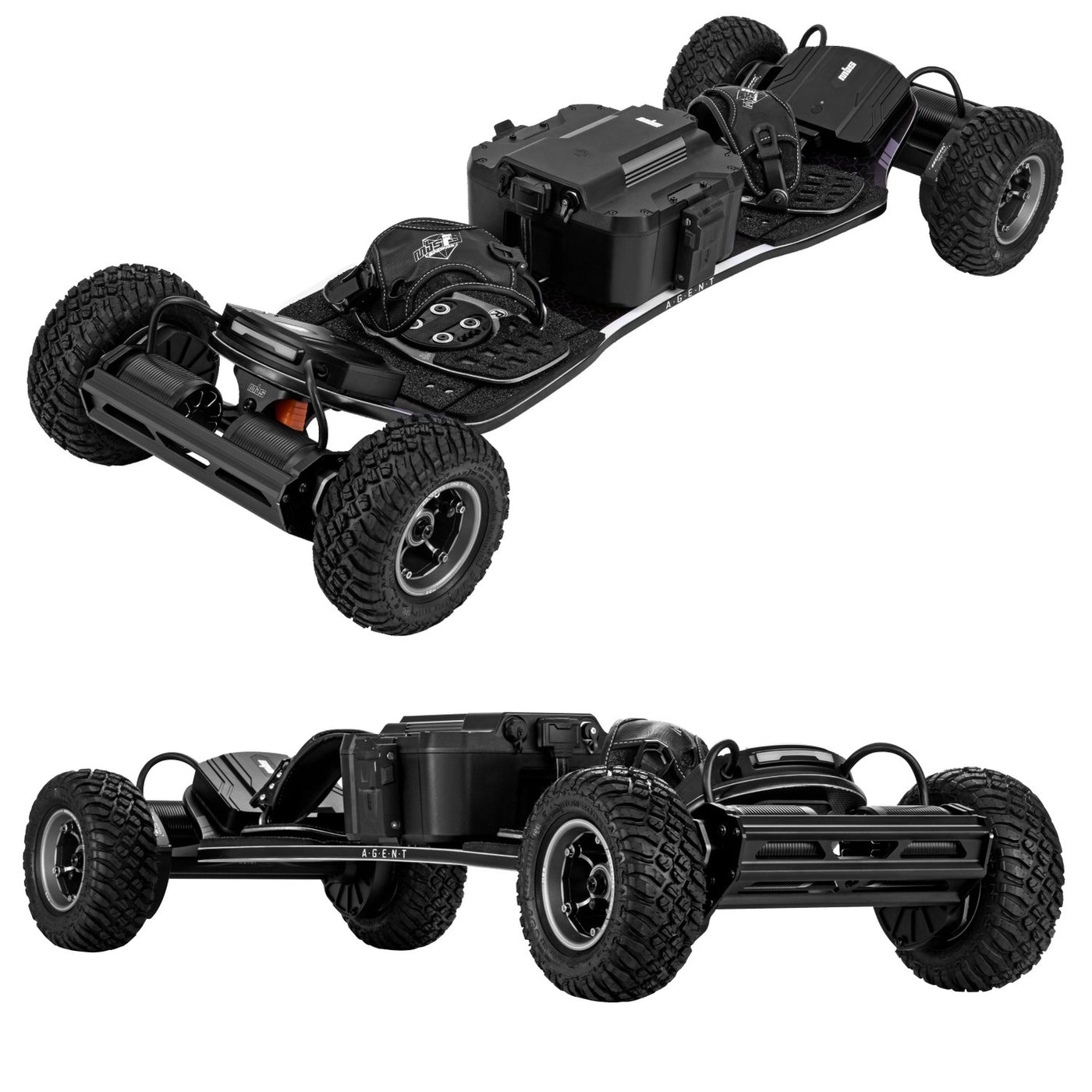 top down view of an BS agent explorer 4WD.