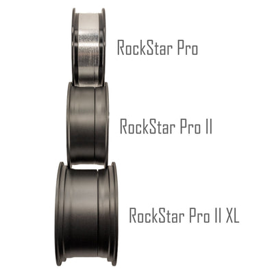 13281 - MBS Rockstar Pro II XL Alum Hub - Fits 8, 9 and 10" Tires (Single)