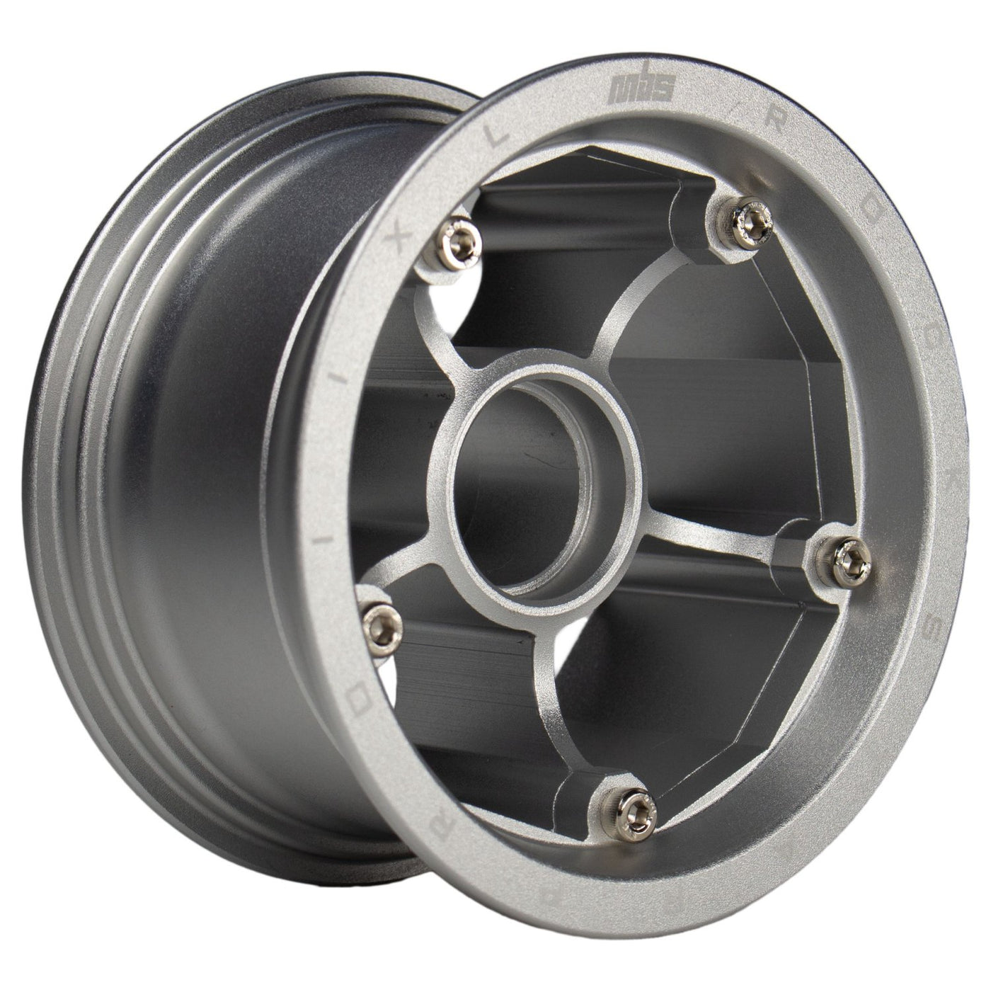 13281 - MBS Rockstar Pro II XL Alum Hub - Fits 8, 9 and 10" Tires (Single)