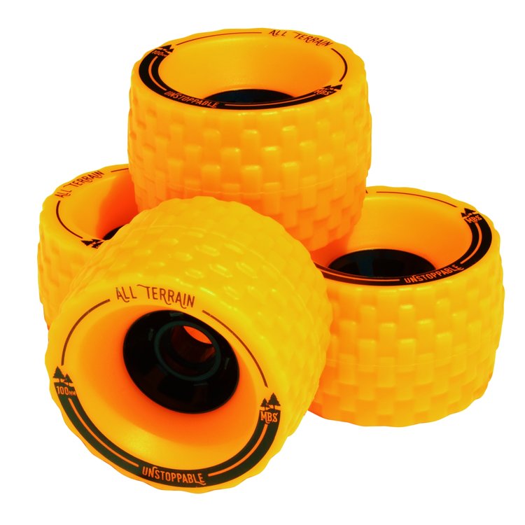 MBS All-Terrain Skateboard Wheels (4)