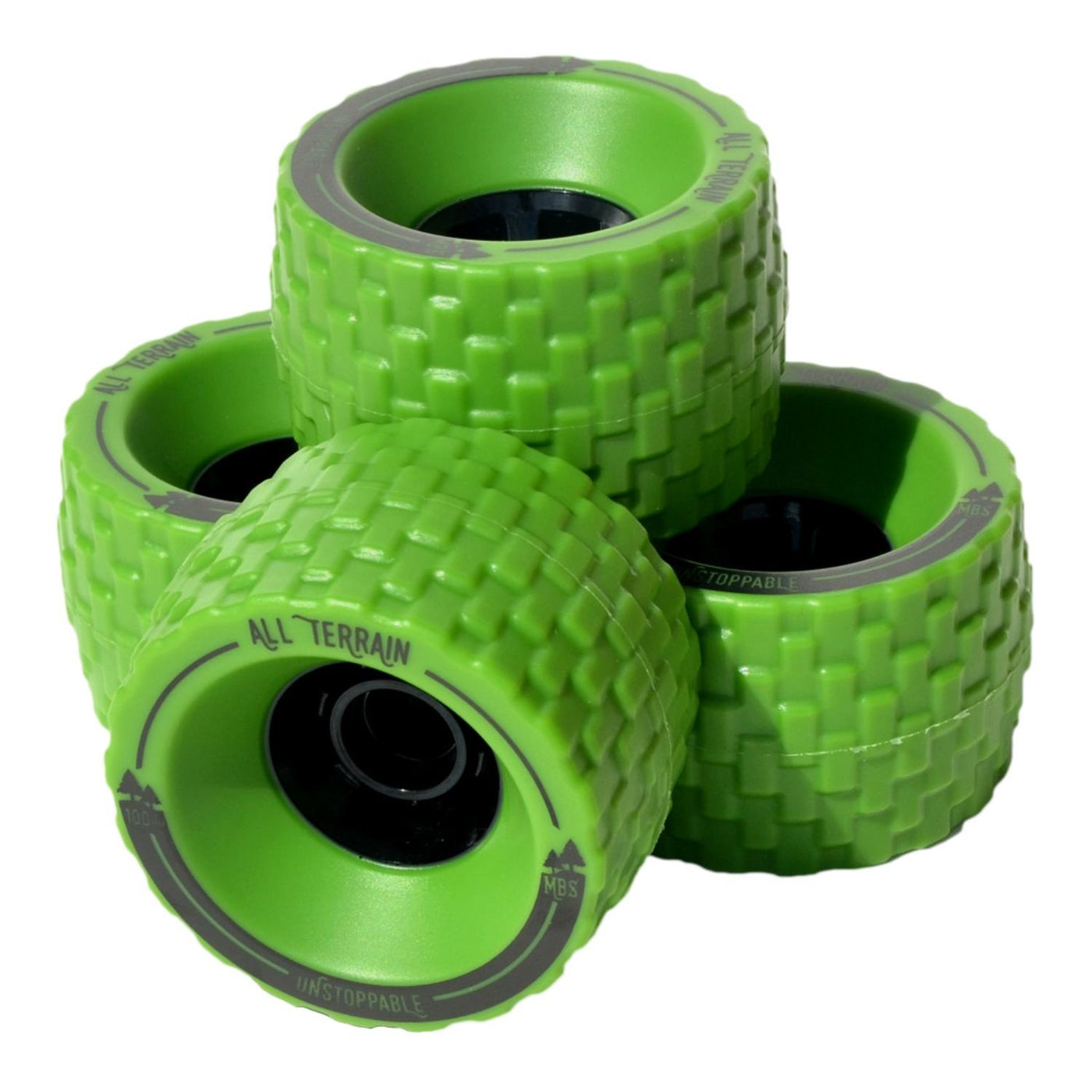 MBS All-Terrain Skateboard Wheels (4)