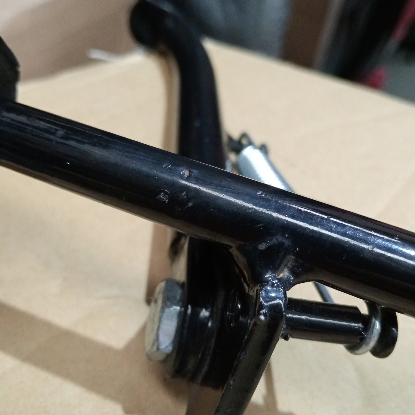 Foot pegs and kickstand for ONYX bikes