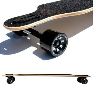 40004 - Atom 40" Drop Through Longboard (Bamboo Tiki)