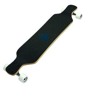 40020 - Atom 39" Drop Deck Longboard (Blue Triangles)