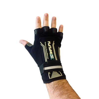 Glove for electric skateboard with wrist protection