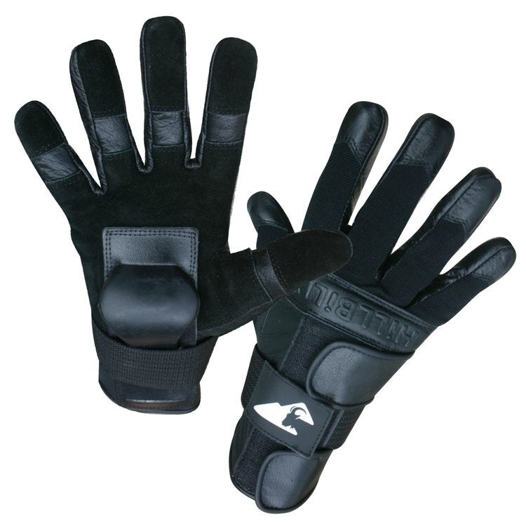Hillbilly Wrist Guard Gloves - Full Finger (black)