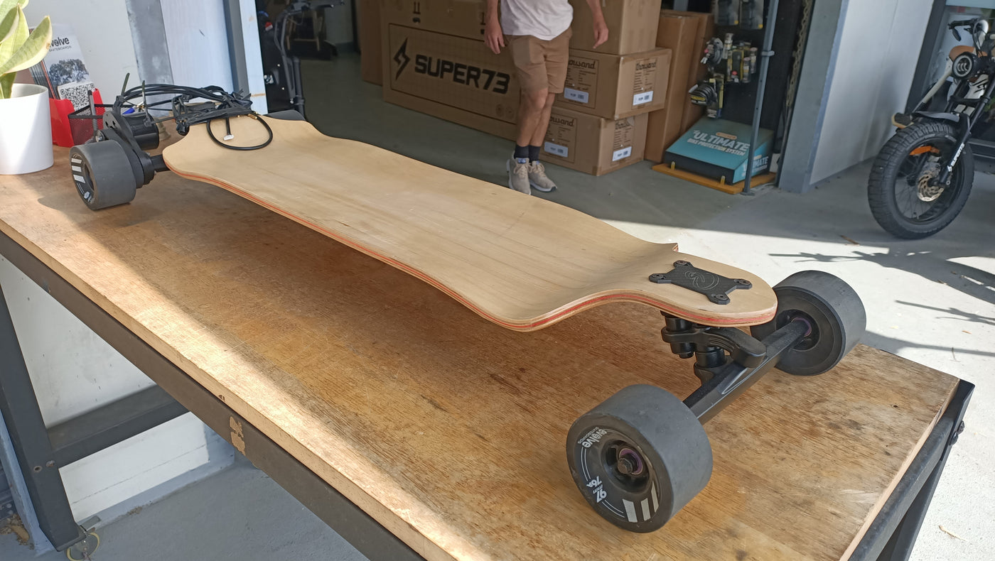 Custom Electric Skateboard - DIY Stock Board