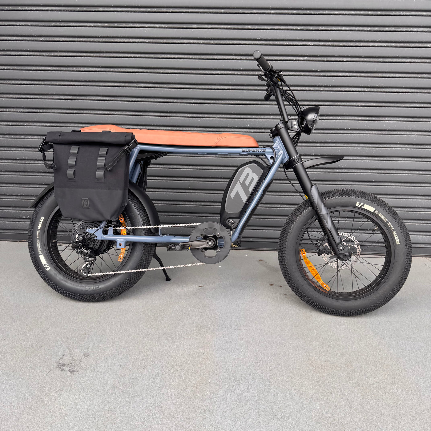 Super73-S2 SE Panthro Blue - With Pannier Bags