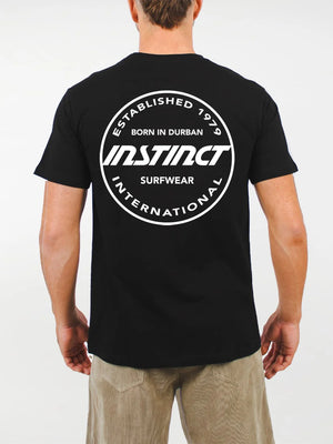 black outline tee by instinct