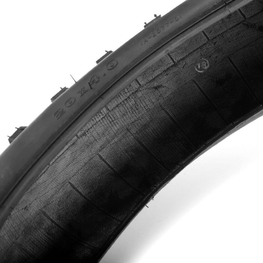 Inside view of the 20" x 4" Fat Tyre for ebikes
