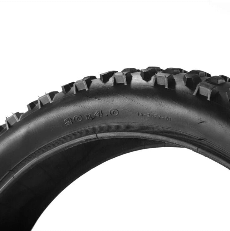 Side wall of the 20" x 4" Fat Tyre for ebikes