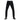 Black motorcycle pants with integrated knee panels and a black belt, shown on a white background with black boots.