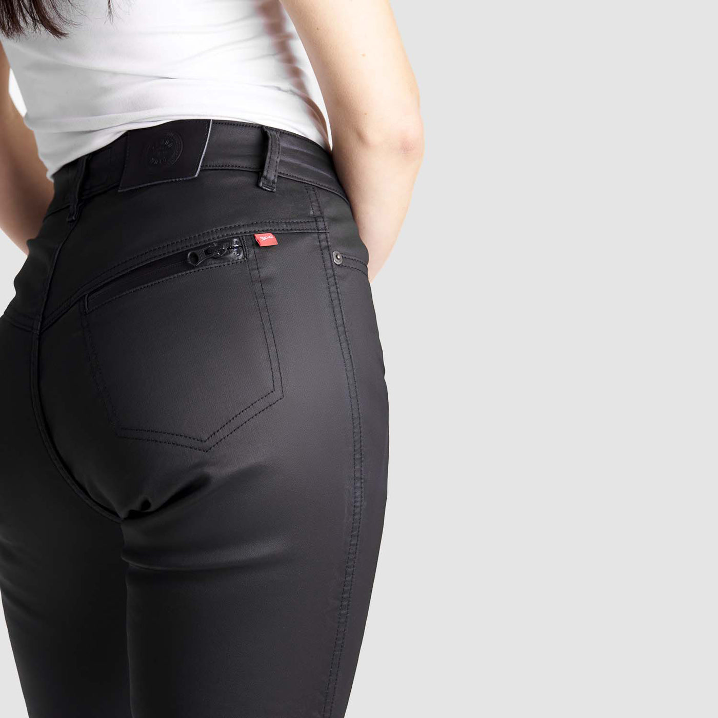 Motorcycle Jeans for Women - Black Slim-Fit Kevlar®, KUSARI KEV 02 – Ben  Buckler Boards