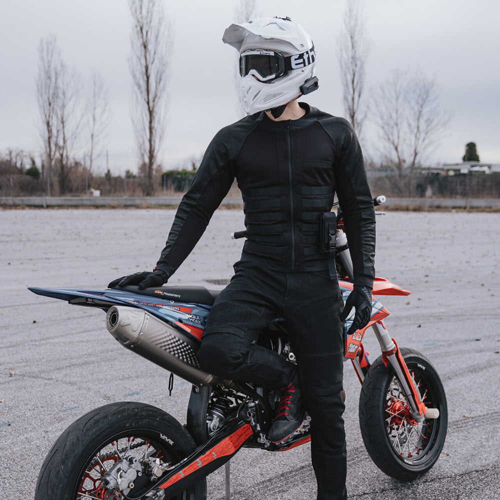 Men s Motorcycle Shirt COMMANDO Armoured Motorcycle Base layer Ben Buckler Boards