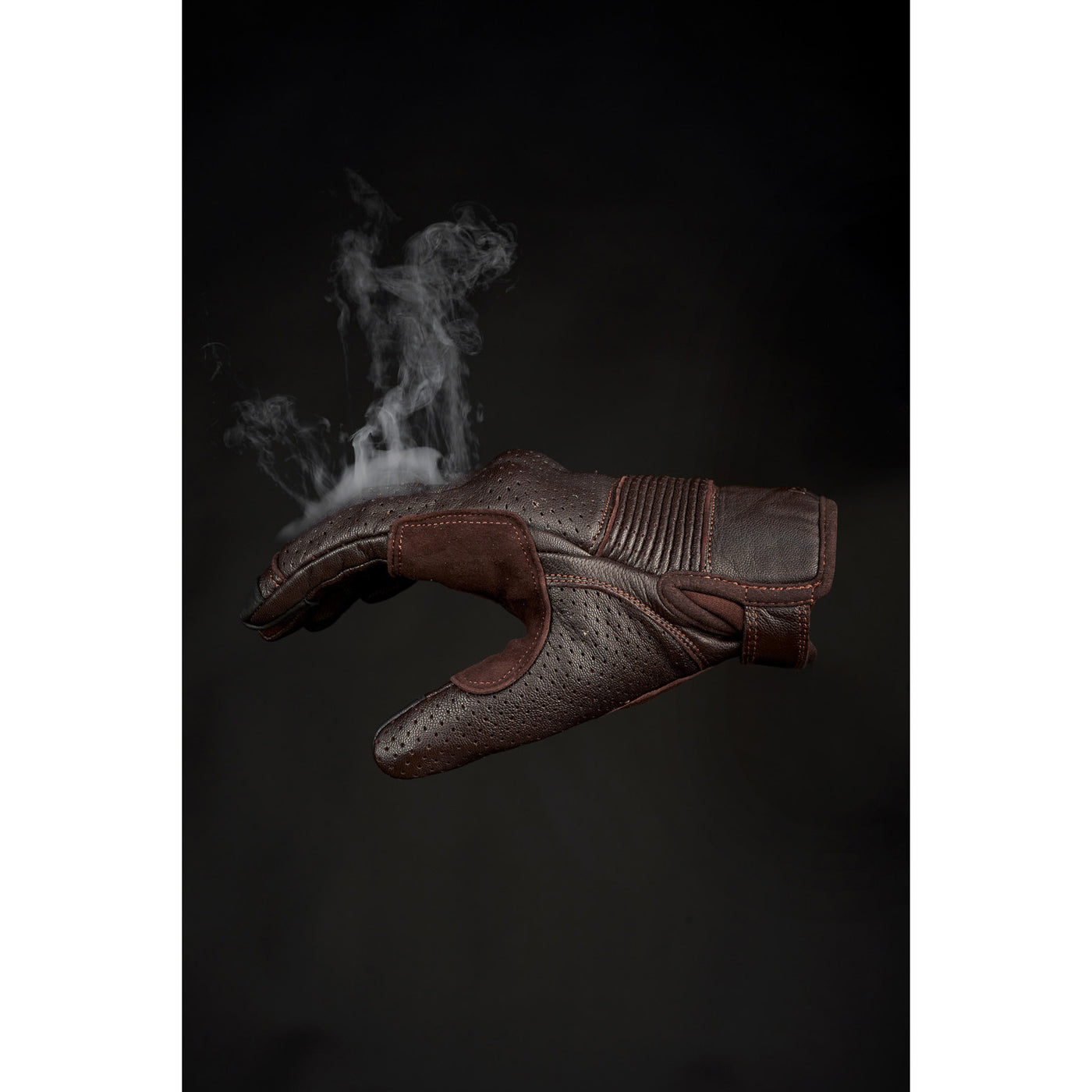 ONYX BROWN 02 – Brown Leather Motorcycle Gloves