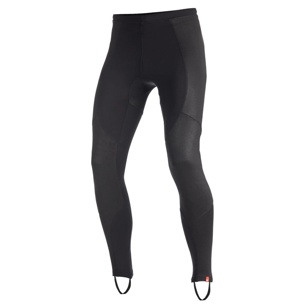 Black SKIN UH AAA motorcycle base layer leggings with high-strength BALISTEX® fabric, providing AAA-rated protection