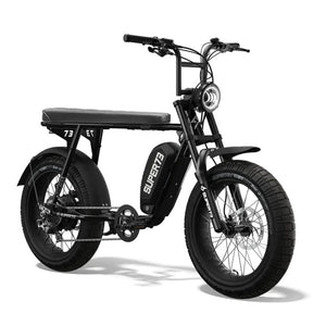 Su[per73 s2-e obsidian black with extended seat