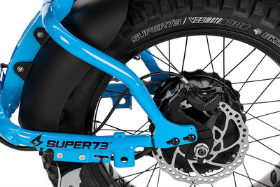 Super73 RX-E Fat Tyre eBike - Blu Tang