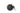 Black coloured pennant bicycle bell