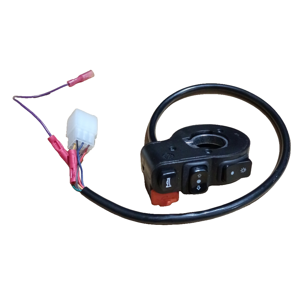 Headlight horn indicator switch for ONYX motorbikes