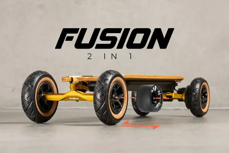 Fusion 2 in 1 Electric Skateboard