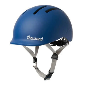 blue toddler bike helmet by Thousand