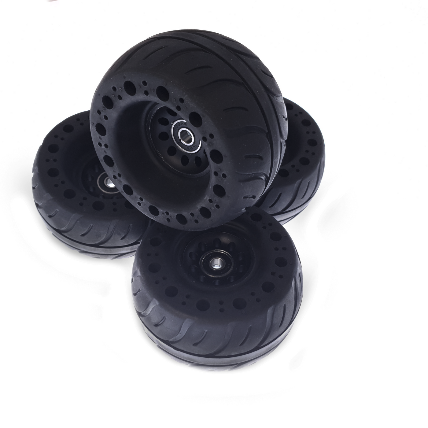 Rubber Airless Wheels 115mm