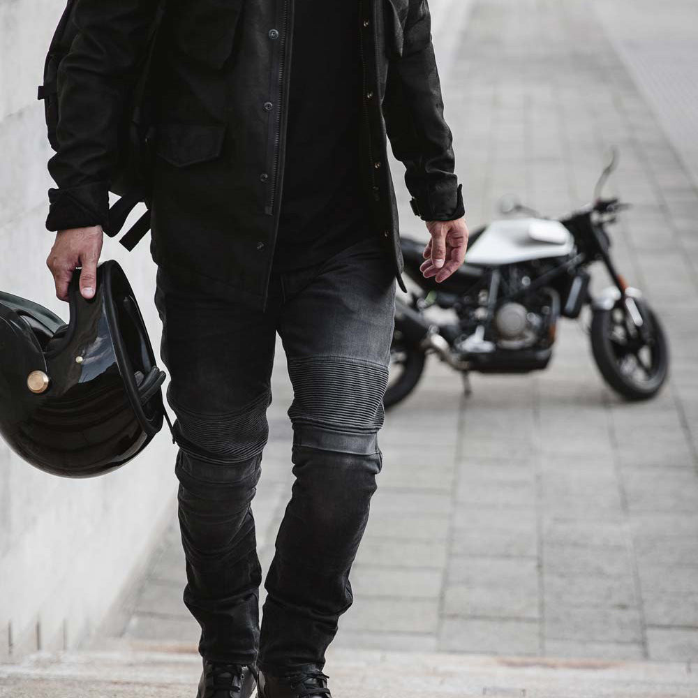 Motorcycle Jeans for Men - Slim-Fit Cordura®, KARL DEVIL 9 – Ben Buckler  Boards