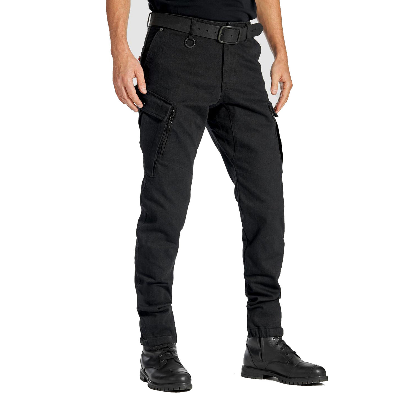 Motorcycle Jeans for Men - Black Chino Style Cordura®,  MARK KEV 01