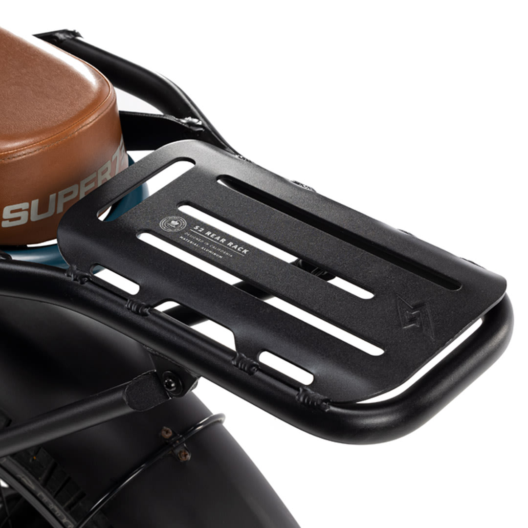 Super 73 rear rack outlet