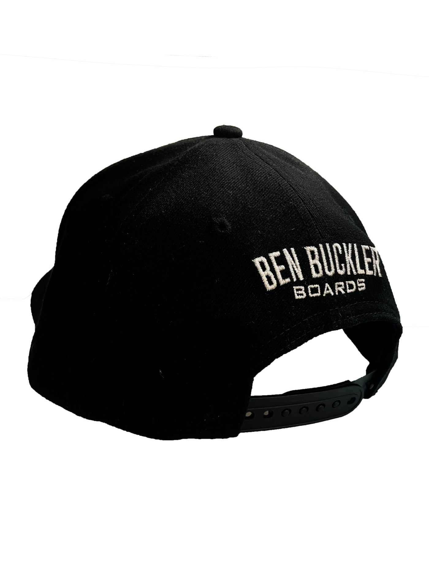 Black Ben Buckler Boards Cap back view