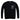 Unisex Biker Sweatshirt - Black Cotton, JOHN WING 01