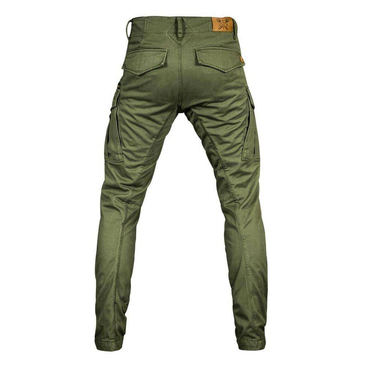 JohnDoe Cargo Pants in Olive colour, rear view